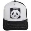 Goorin Bros Finish Last Panda Mesh Trucker Snapback Baseball Cap 2 Goorin Bros Finish Last Panda Mesh Trucker Snapback Baseball Cap -Novel Accessories 461870