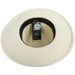 Field Proper Wool Felt Fedora Hat - Off White 7 Field Proper Wool Felt Fedora Hat - Off White -Novel Accessories 462257