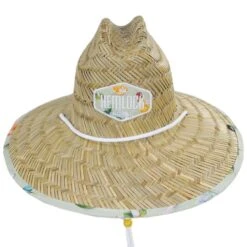 Vic Rush Straw Lifeguard Hat
