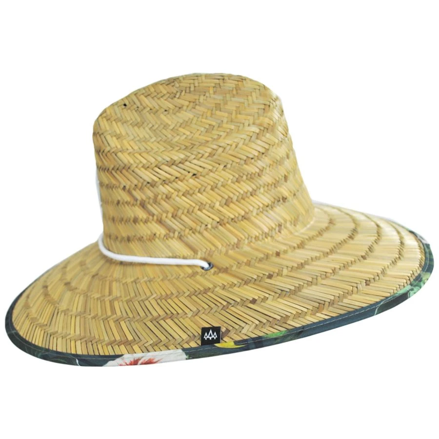 Caicos Rush Straw Lifeguard Hat 4 Caicos Rush Straw Lifeguard Hat - Image 2