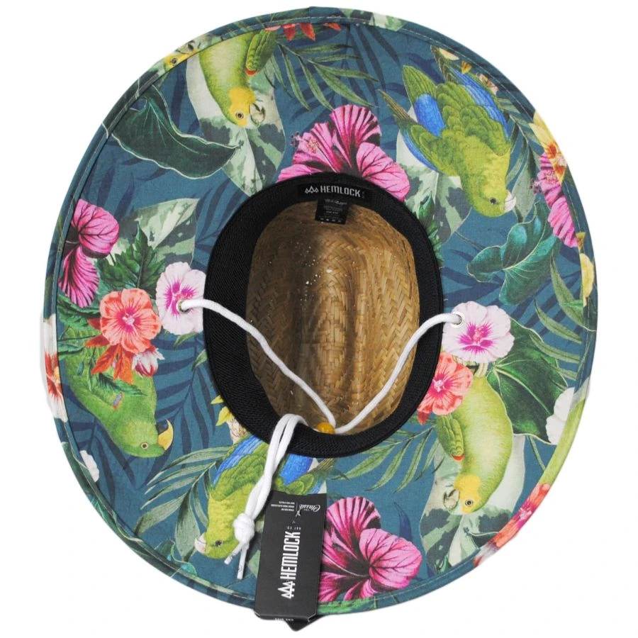 Caicos Rush Straw Lifeguard Hat 5 Caicos Rush Straw Lifeguard Hat - Image 3