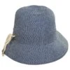 Edwina Toyo Straw Bucket Hat -Novel Accessories 464973