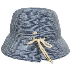 Edwina Toyo Straw Bucket Hat -Novel Accessories 464976