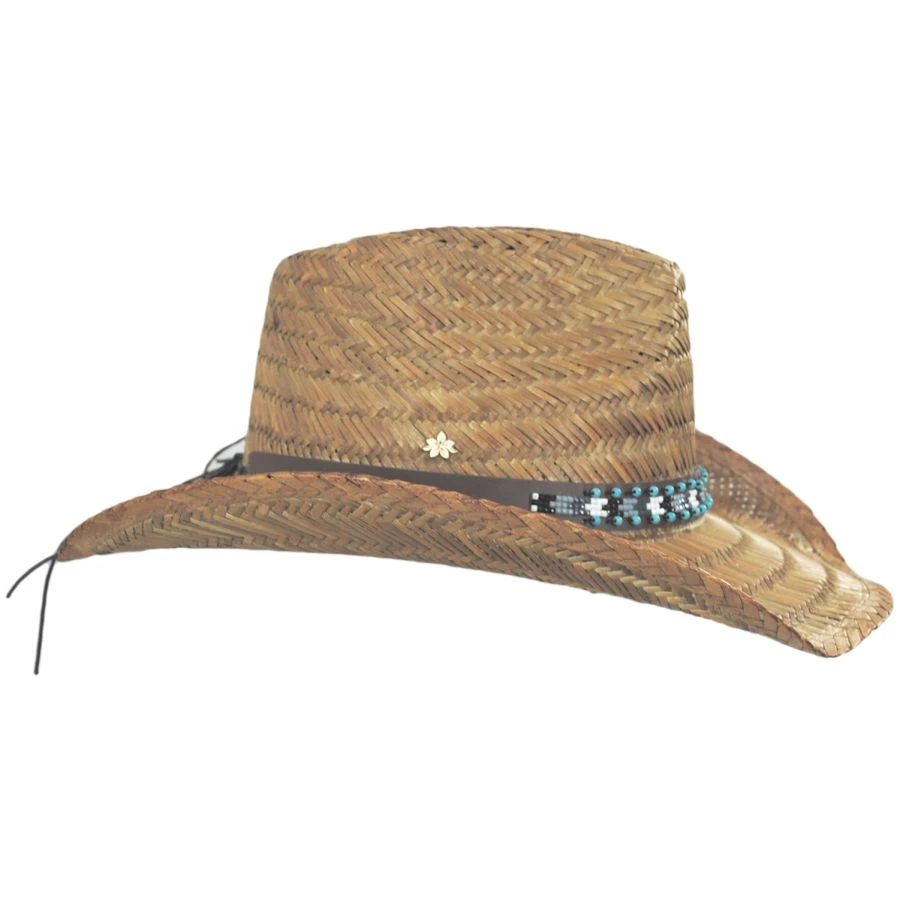 Callie Rush Straw Western Hat 4 Callie Rush Straw Western Hat - Image 2