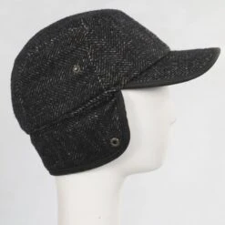 Stetson Bodie Wool Blend Earflap Baseball Cap -Novel Accessories 465255