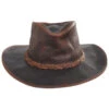 Walker Raging Bull Leather Western Hat
