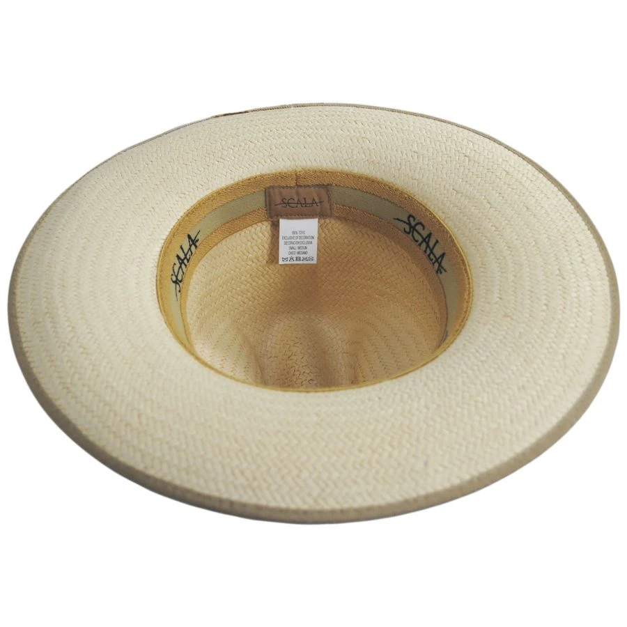 Scala Roadman Toyo Straw Western Hat 5 Scala Roadman Toyo Straw Western Hat - Image 3