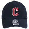 '47 BRAND Cleveland Guardians MLB Clean Up Strapback Baseball Cap Dad Hat 1 '47 BRAND Cleveland Guardians MLB Clean Up Strapback Baseball Cap Dad Hat -Novel Accessories 466488
