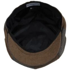 Reading Mixed Herringbone Cotton Newsboy Cap -Novel Accessories 466665