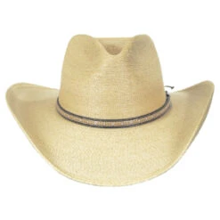 Stetson Sawmill Palm Leaf Straw Western Hat