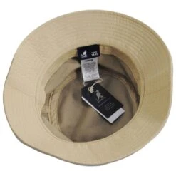 Kangol Stripe Lahinch Cotton Bucket Hat - Oatmeal 7 Kangol Stripe Lahinch Cotton Bucket Hat - Oatmeal -Novel Accessories 467120