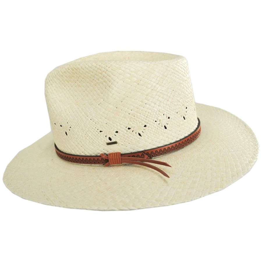 Bailey Horan Panama Straw Fedora Hat 4 Bailey Horan Panama Straw Fedora Hat - Image 2