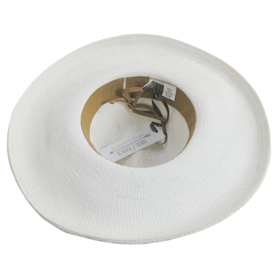 Antigua Toyo Straw Fedora Hat 5 Antigua Toyo Straw Fedora Hat - Image 3