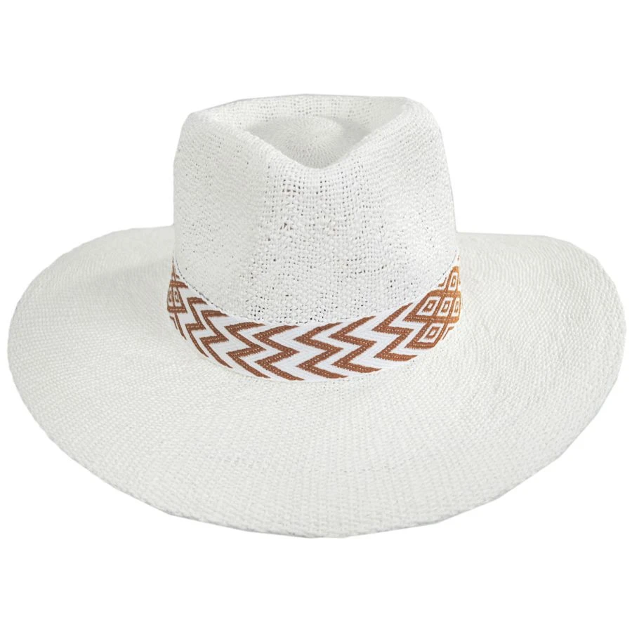 Chelsea Toyo Straw Rancher Fedora Hat 3 Chelsea Toyo Straw Rancher Fedora Hat