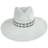 Gianna Shantung Straw Fedora Hat -Novel Accessories 467453