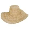 Sanibel Raffia Braid Swinger Sun Hat -Novel Accessories 467549