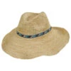 Lainey Crochet Raffia Straw Western Hat -Novel Accessories 467582