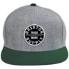Oath III Snapback Baseball Cap - Gray And Green