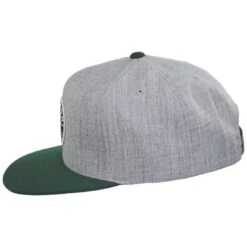 Oath III Snapback Baseball Cap - Gray And Green -Novel Accessories 468429