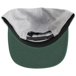 Oath III Snapback Baseball Cap - Gray And Green -Novel Accessories 468432