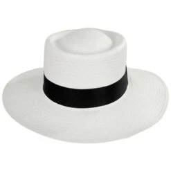 Grade 10 Panama Straw Gambler Hat