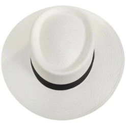 Grade 10 Panama Straw Gambler Hat 7 Grade 10 Panama Straw Gambler Hat -Novel Accessories 468875