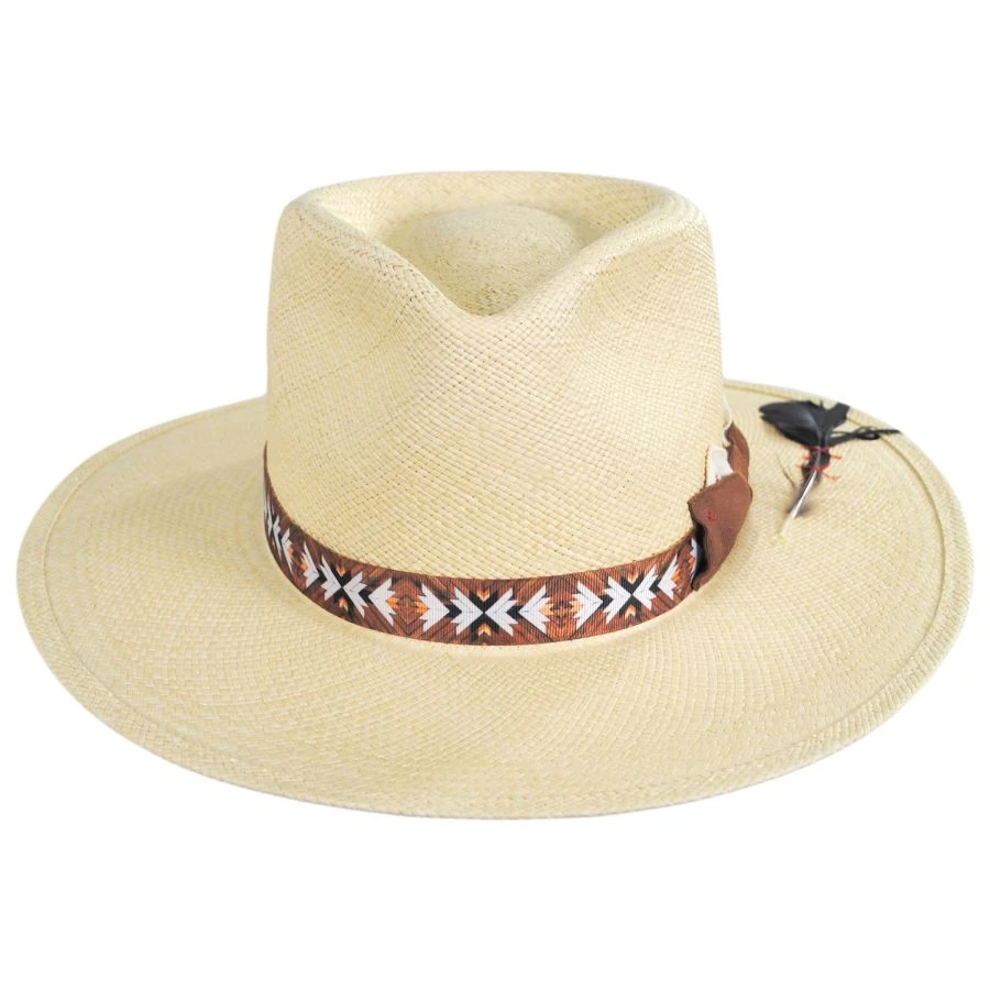 RENEGADE Foss Panama Straw Fedora Hat 3 RENEGADE Foss Panama Straw Fedora Hat