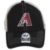 '47 BRAND Arizona Diamondbacks Trawler 47 Mesh Clean Up Baseball Cap 2 '47 BRAND Arizona Diamondbacks Trawler 47 Mesh Clean Up Baseball Cap -Novel Accessories 469313