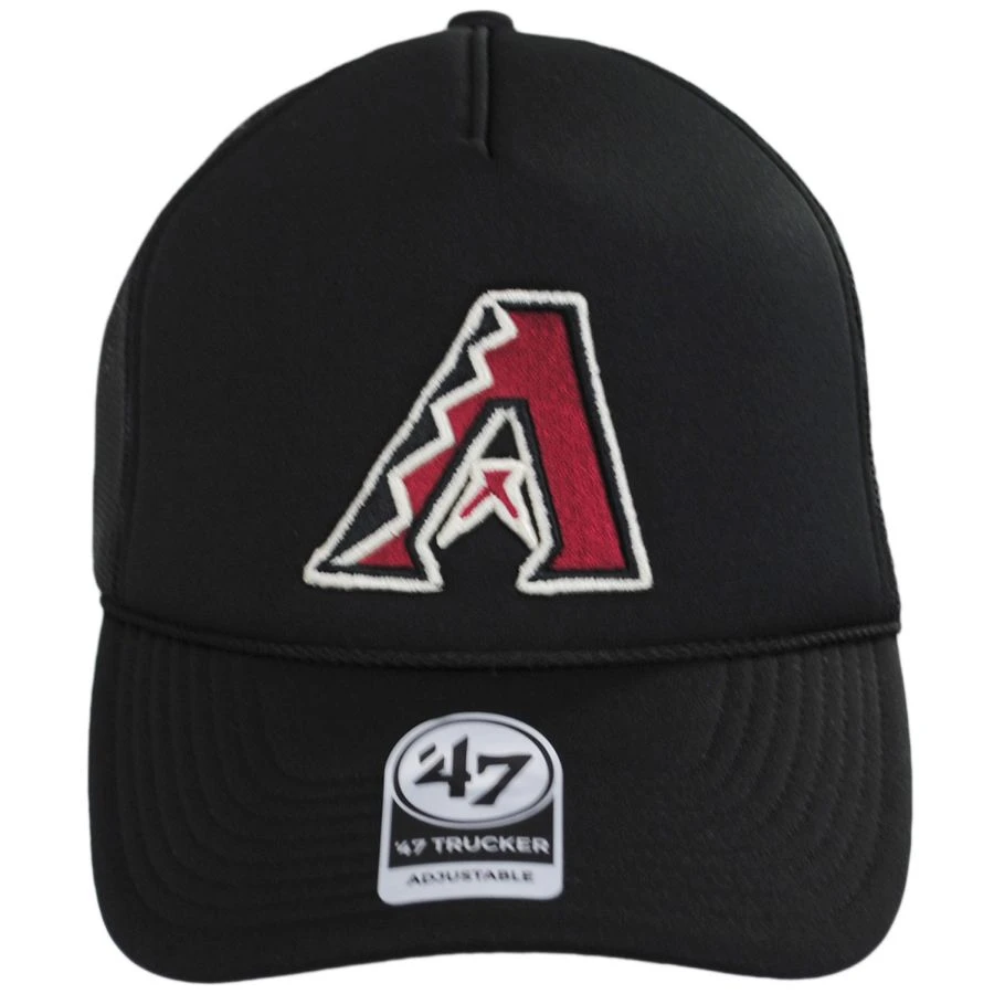 '47 BRAND Arizona Diamondbacks MLB Foam Mesh Trucker Snapback Baseball Cap 3 '47 BRAND Arizona Diamondbacks MLB Foam Mesh Trucker Snapback Baseball Cap