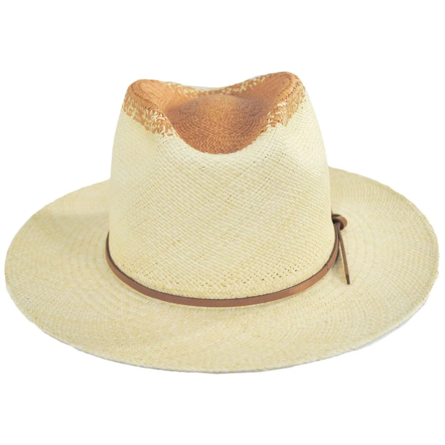 Bailey Bystrom Panama Straw Fedora Hat 3 Bailey Bystrom Panama Straw Fedora Hat