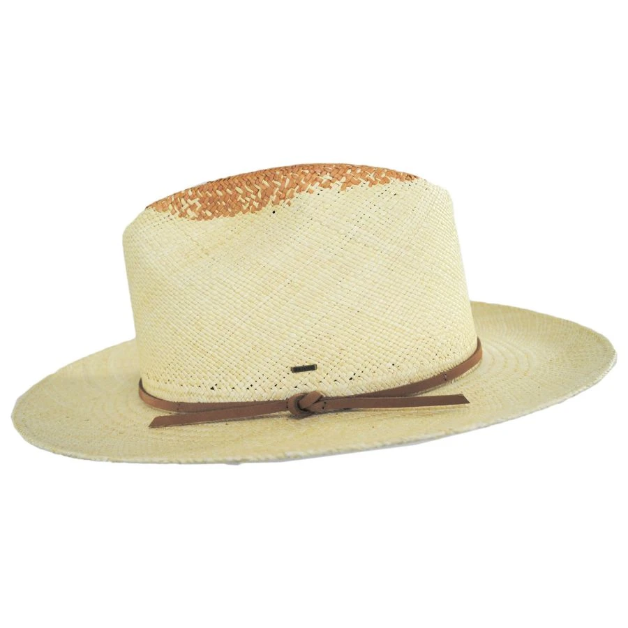 Bailey Bystrom Panama Straw Fedora Hat 4 Bailey Bystrom Panama Straw Fedora Hat - Image 2