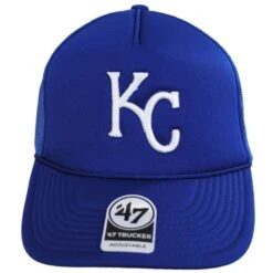 '47 BRAND Kansas City Royals MLB Foam Mesh Trucker Snapback Baseball Cap