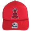'47 BRAND Los Angeles Angels MLB Foam Mesh Trucker Snapback Baseball Cap 2 '47 BRAND Los Angeles Angels MLB Foam Mesh Trucker Snapback Baseball Cap -Novel Accessories 471099