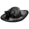 Gloria Sinamay Straw And Horsehair Off Face Hat 2 Gloria Sinamay Straw And Horsehair Off Face Hat -Novel Accessories 471413