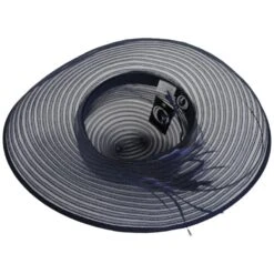 Grace Horsehair And Feathers Dress Hat -Novel Accessories 471428