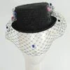 Hattie Veiled Mini Top Hat -Novel Accessories 471476
