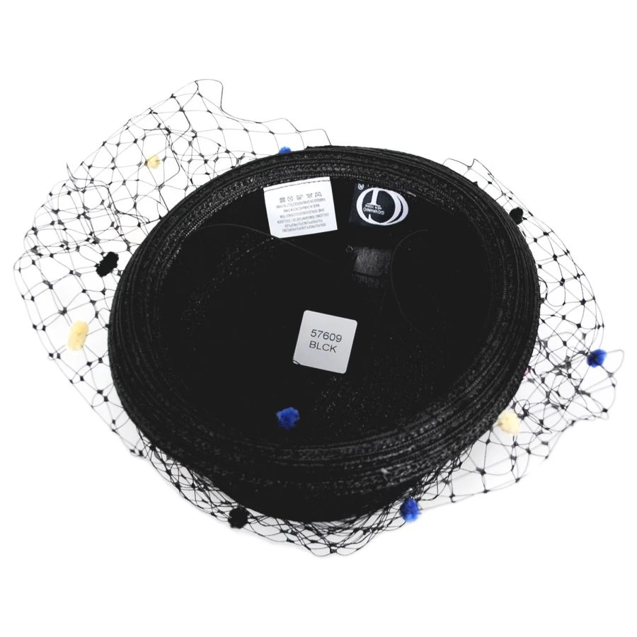 Hattie Veiled Mini Top Hat 5 Hattie Veiled Mini Top Hat - Image 3