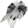 Angelica Sinamay Straw And Horsehair Disc Fascinator Hat