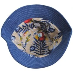 Panama Jack Fantasia Denim Bucket Hat -Novel Accessories 471572