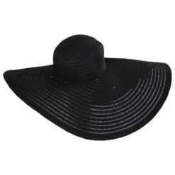 Santa Rosa Asymetrical Brim Toyo Straw Sun Hat