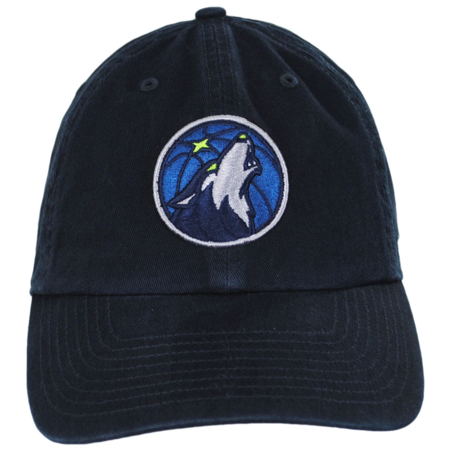 '47 BRAND Minnesota Timberwolves NBA Clean Up Strapback Baseball Cap Dad Hat 3 '47 BRAND Minnesota Timberwolves NBA Clean Up Strapback Baseball Cap Dad Hat