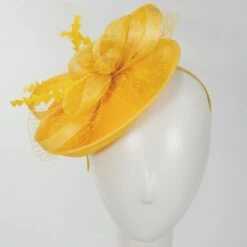 Novel Accessories 21 Irene Sinamay Straw Fascinator Hat