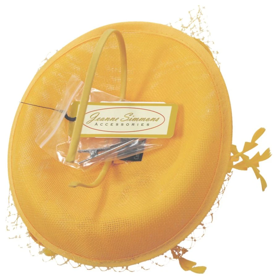 Irene Sinamay Straw Fascinator Hat 5 Irene Sinamay Straw Fascinator Hat - Image 3