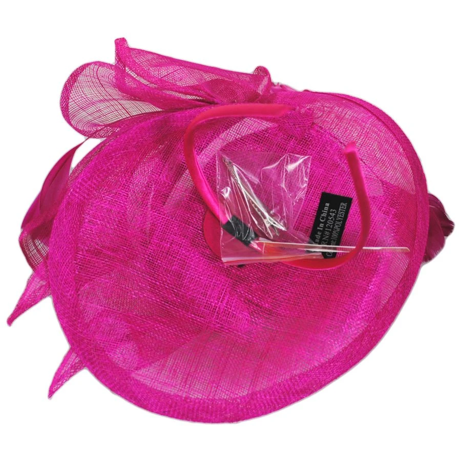 Isabelle Sinamay Straw Fascinator Hat 5 Isabelle Sinamay Straw Fascinator Hat - Image 3