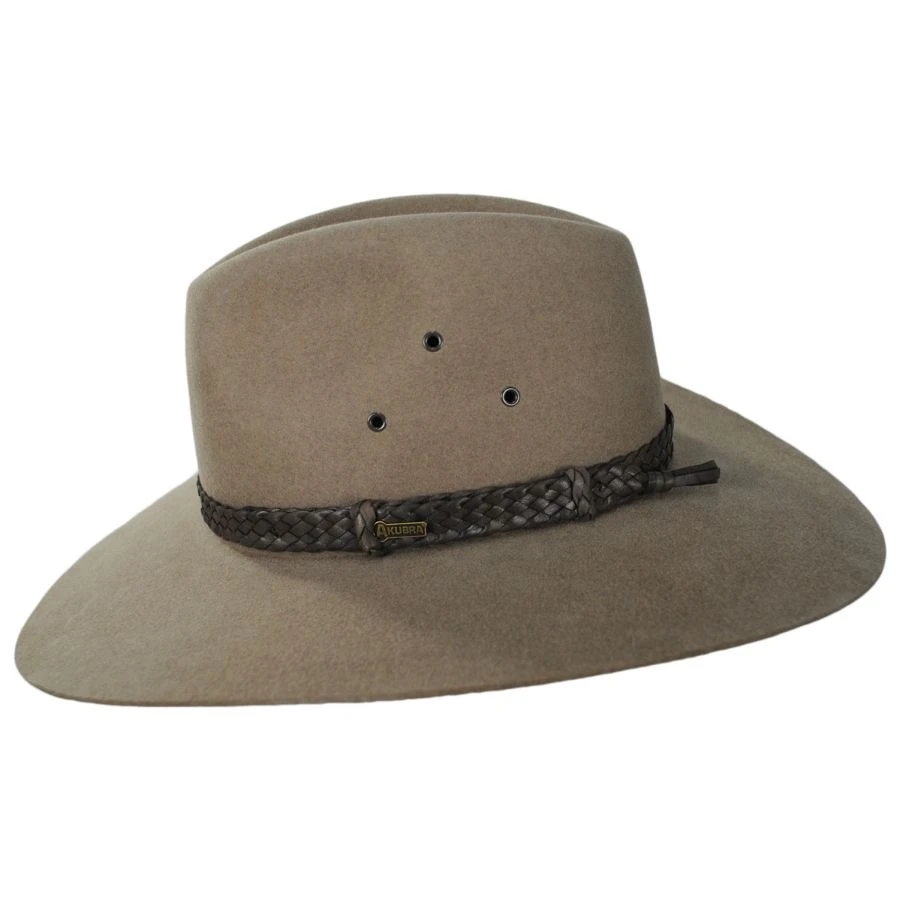Riverina Fur Felt Australian Western Hat 4 Riverina Fur Felt Australian Western Hat - Image 2