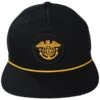 Global MP Cotton Snapback Baseball Cap - Black 1 Global MP Cotton Snapback Baseball Cap - Black -Novel Accessories 473111