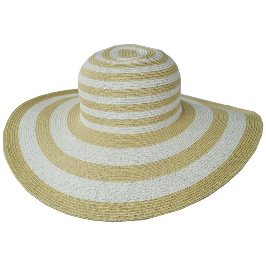 Tommy Bahama Stripe Lurex Toyo Straw Swinger Hat 3 Tommy Bahama Stripe Lurex Toyo Straw Swinger Hat
