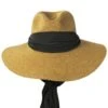 Scala Emelia Scarf Toyo Braid Safari Fedora Hat -Novel Accessories 473687