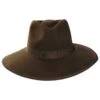 Jo Wool Felt Rancher Fedora Hat - Desert 1 Jo Wool Felt Rancher Fedora Hat - Desert -Novel Accessories 474161