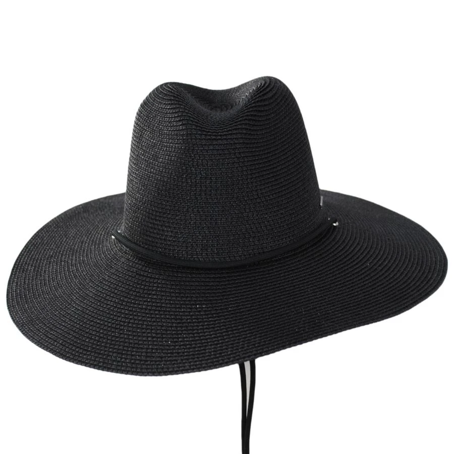 Mitch Toyo Braid Lifeguard Hat - Black 3 Mitch Toyo Braid Lifeguard Hat - Black